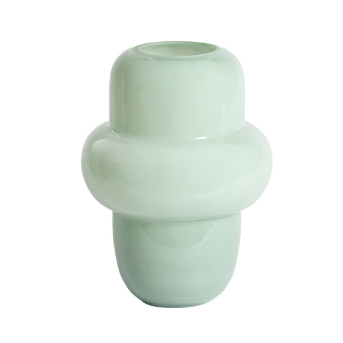Ylien Mint Green Glass Vase (26 cm)