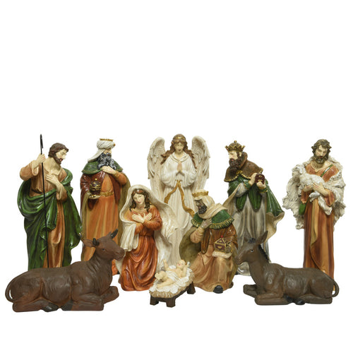 Nativity set polyresin