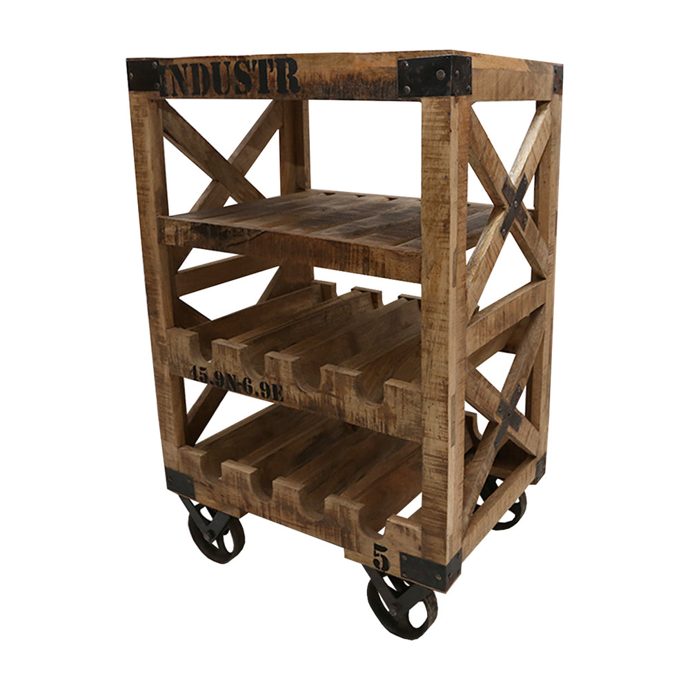 Wine Cabinet With 2 Shelves (88 cm)