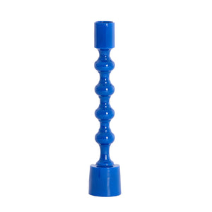 Shiny Blue Babimo Candle Stick (24 cm)