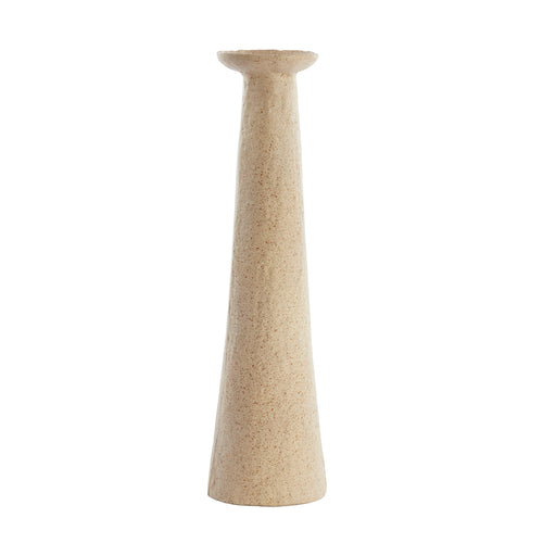 Ota Sand And Light Brown Spotted Candle Holder (46 cm)