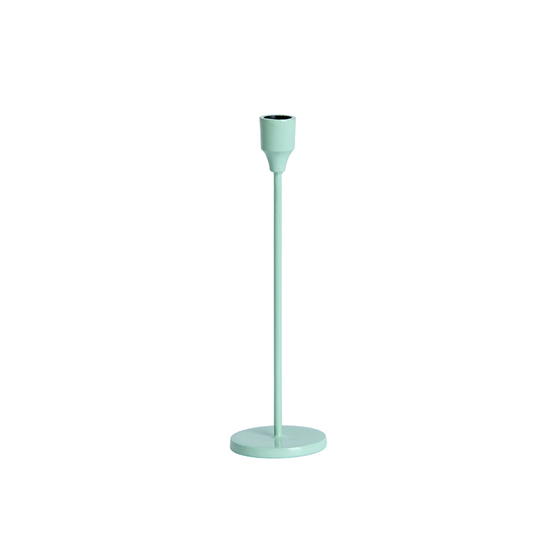 Candle stick Ø7,5x25,5 cm KAYIN mint