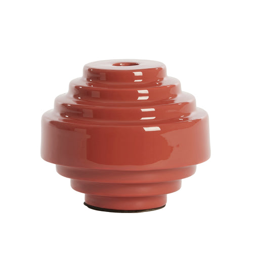 Shiny Coral Wanhati Candle Stick (10.5 cm)