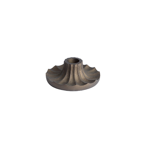 Candle stick Ø10x5 cm MERIDA dark bronze