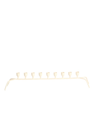 Candle stick 9L 80,5x16x14,5 cm CALZADA cream