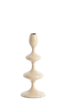 Candle stick Ø10x27 cm VIREEN sand