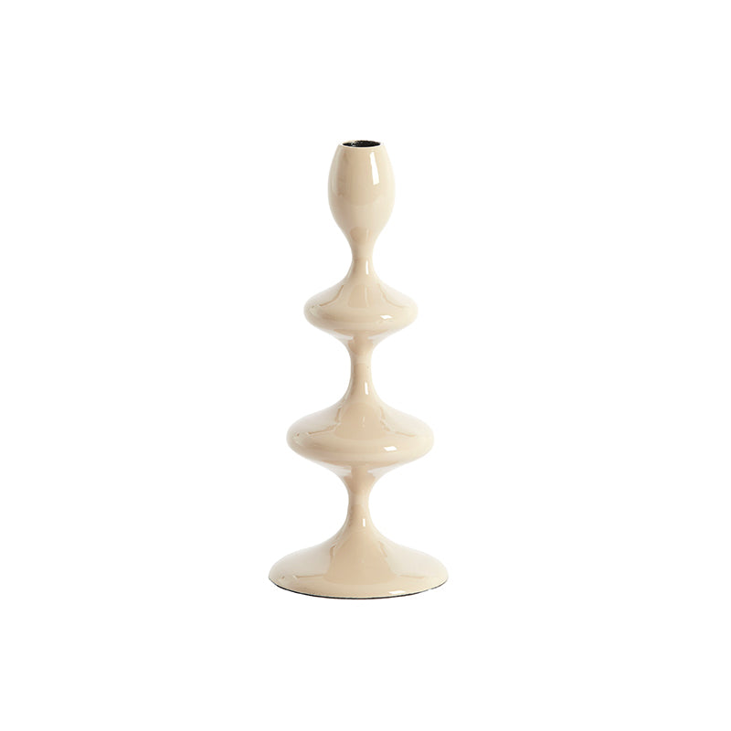 Candle stick Ø10x27 cm VIREEN sand
