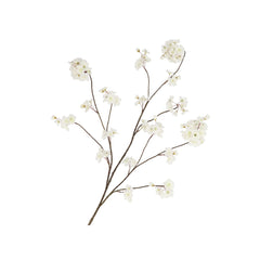 White Cherry Blossom Branch (126 cm)