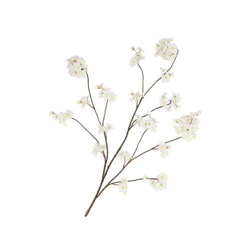 White Cherry Blossom Branch (126 cm)