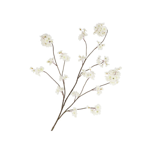 White Cherry Blossom Branch (126 cm)