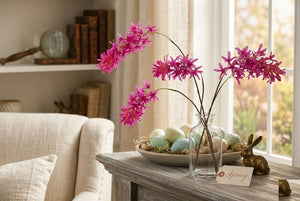 Purple Wisteria Branch (93 cm)