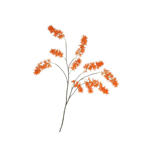 Orange Wisteria Branch (130 cm)