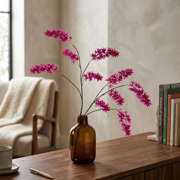 Purple Wisteria Branch (130 cm)