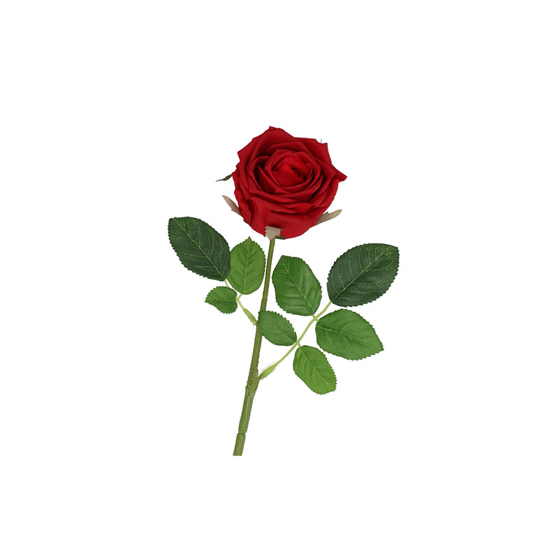 SILK ROSE REAL TOUCH RED 43CM NM