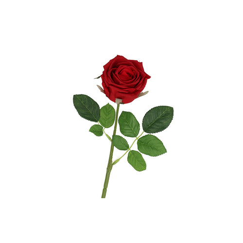SILK ROSE REAL TOUCH RED 43CM NM