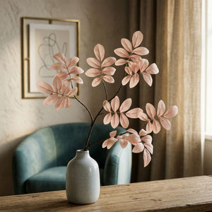 Champagne Rowan Leaf Branch (71 cm)