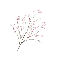 Pink Branched Berry Stem (135 cm)