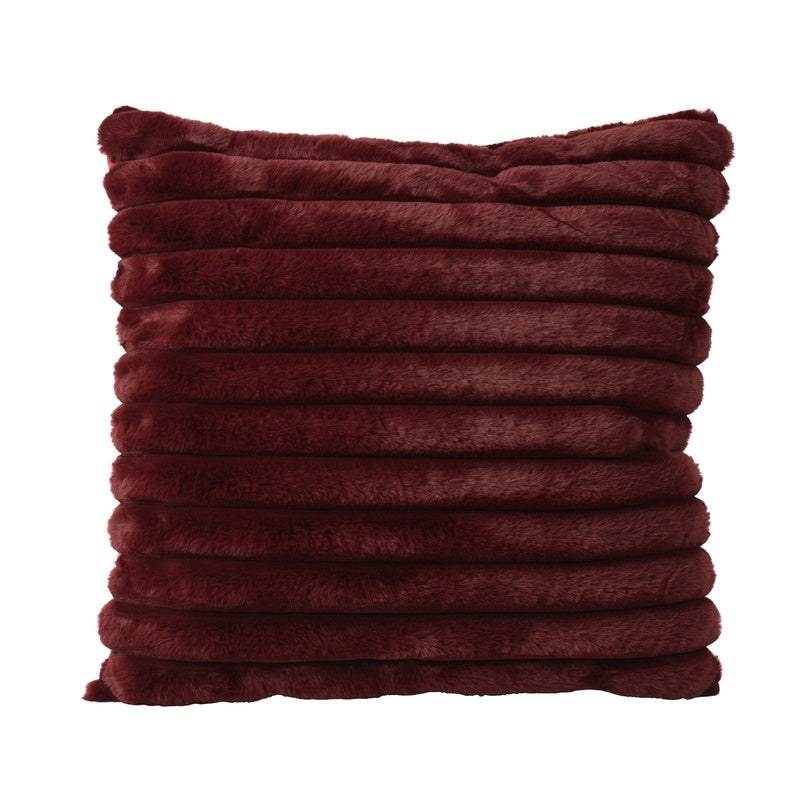 Cushion polyester velvet stripe stripe