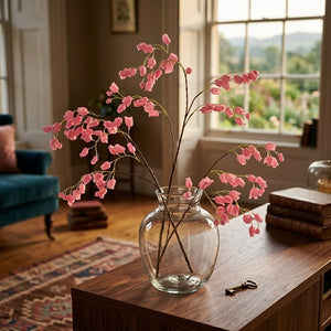 Pink Bellflower Branch (130 cm)