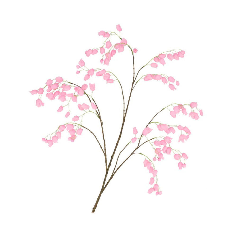 Pink Bellflower Branch (130 cm)
