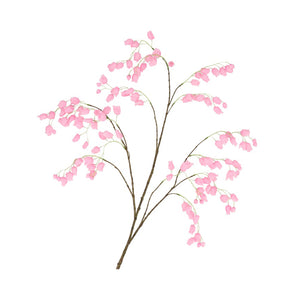 Pink Bellflower Branch (130 cm)