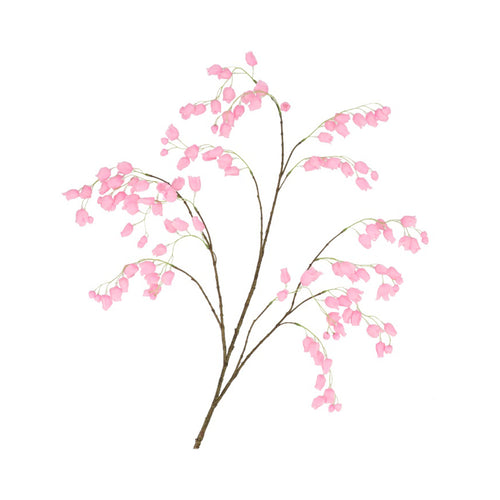 Pink Bellflower Branch (130 cm)
