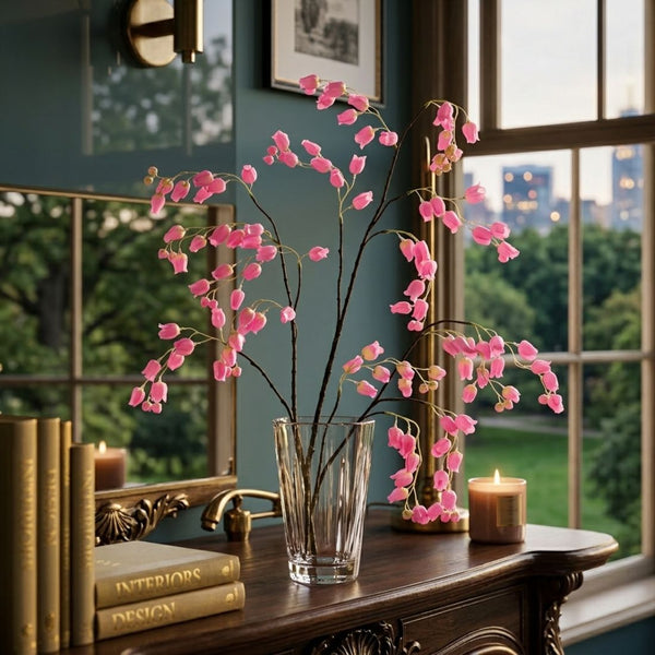 Purple Bellflower Branch (130 cm)