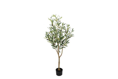 SILK OLIVE TREE GREEN 90CM