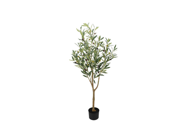 SILK OLIVE TREE GREEN 90CM