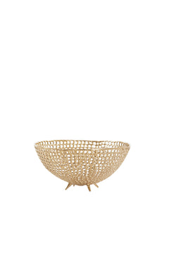 Dish Ø30x13 cm MURCIA antique gold