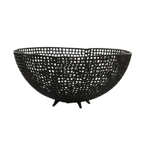 Matt Black Murcia Bowl (46 cm)