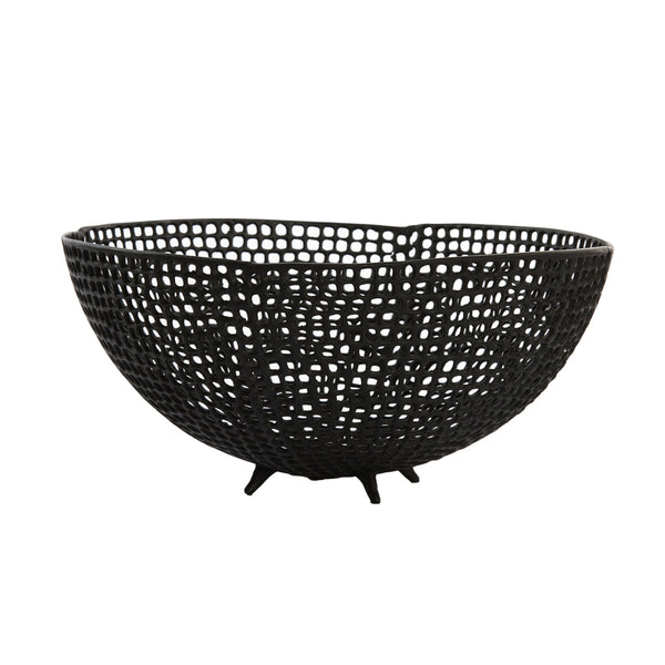 Matt Black Murcia Bowl (46 cm)
