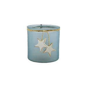 Frosted Candle Holder (12cm)