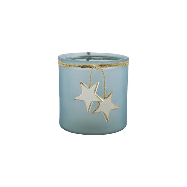 Frosted Candle Holder (12cm)