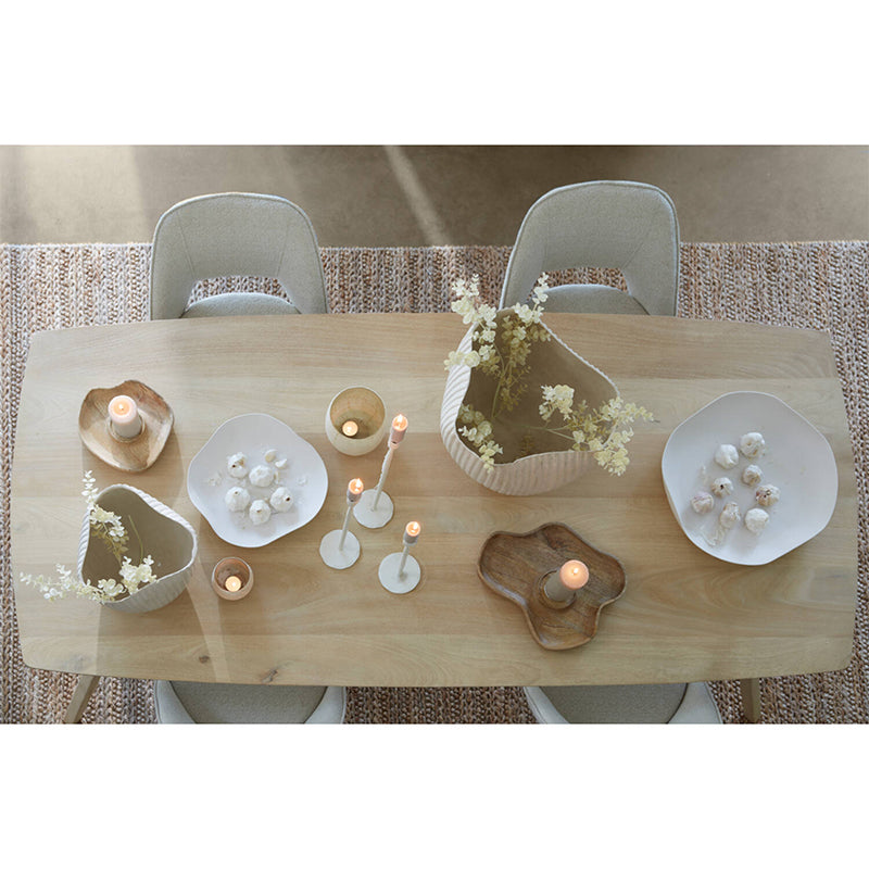 Dish 44x43,5x7 cm ANZIO cream