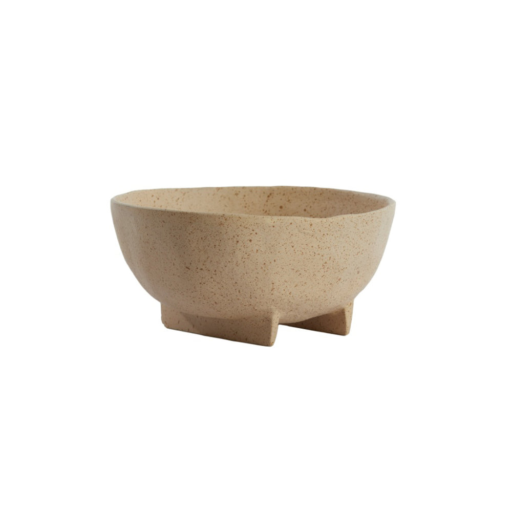 Rosana Sand Light Brown Dish On Base (21 cm)