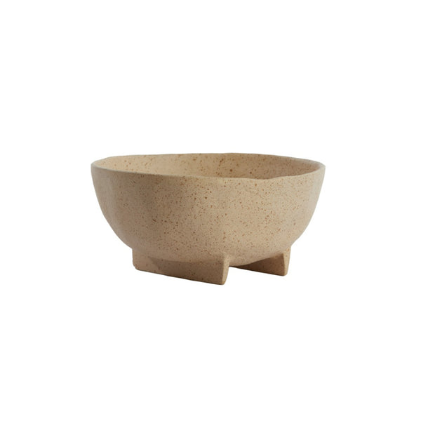 Rosana Sand Light Brown Dish On Base (21 cm)