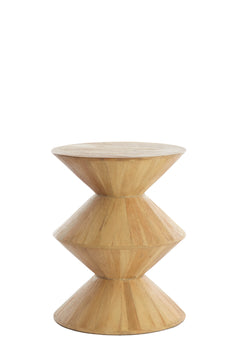 Side table Ø40x50 cm LARUS mango wood natural