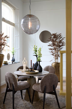 Sinosa Light Brown Wood Dining Chair (83 cm)