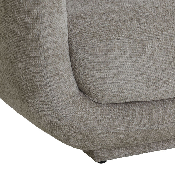 Kialy Beige Sofa (237 cm)