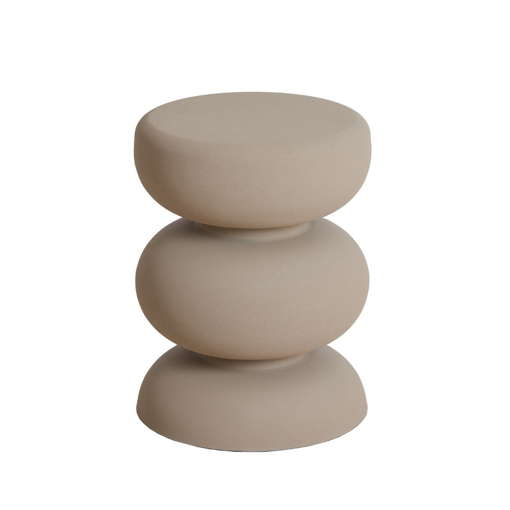 Kobodo Matt Cream Side Table (46cm)