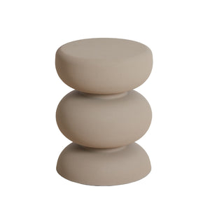 Kobodo Matt Cream Side Table (46cm)