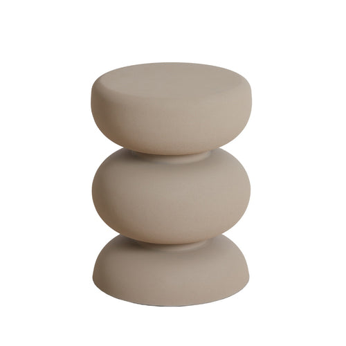 Kobodo Matt Cream Side Table (46cm)