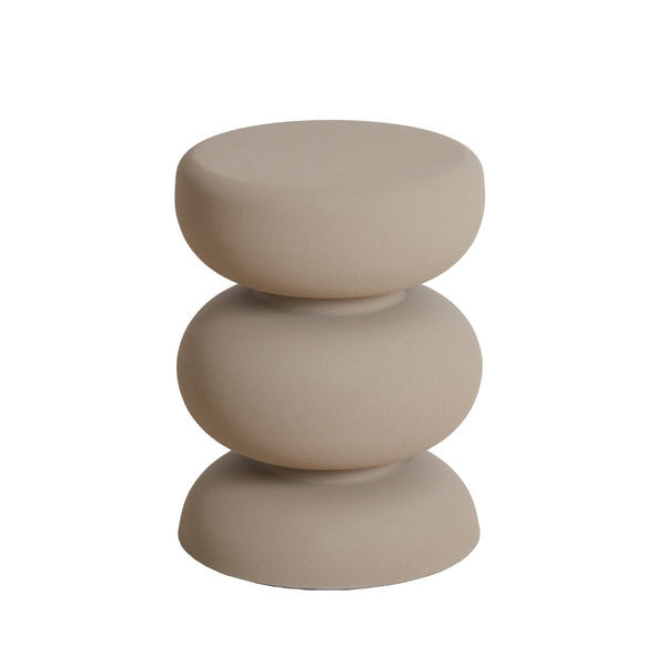 Kobodo Matt Cream Side Table (46cm)