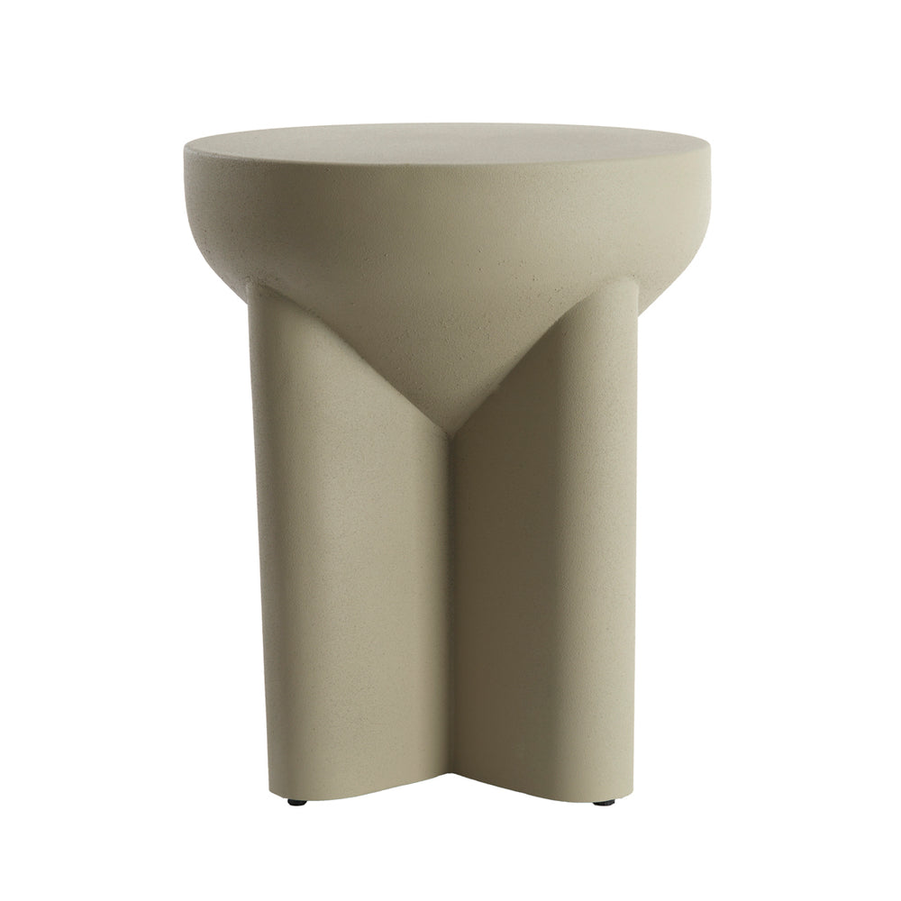 Mikado Matt Light Grey Side Table (42 cm)