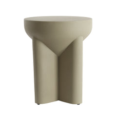 Mikado Matt Light Grey Side Table (42 cm)