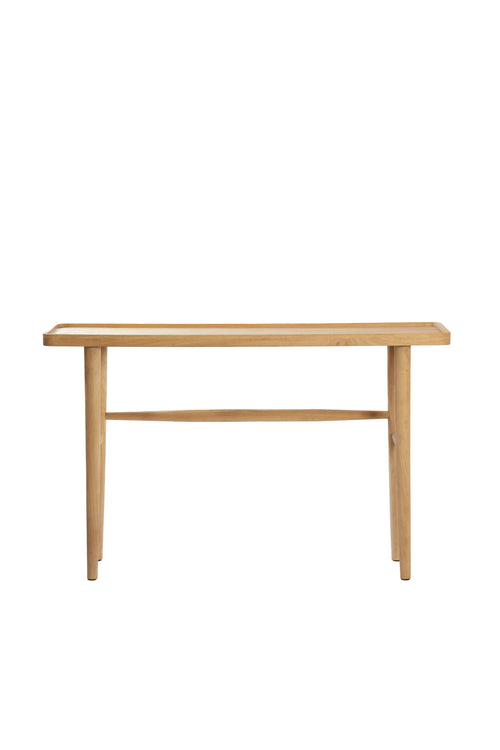 Console 120x30x75 cm QIANO mango wood natural