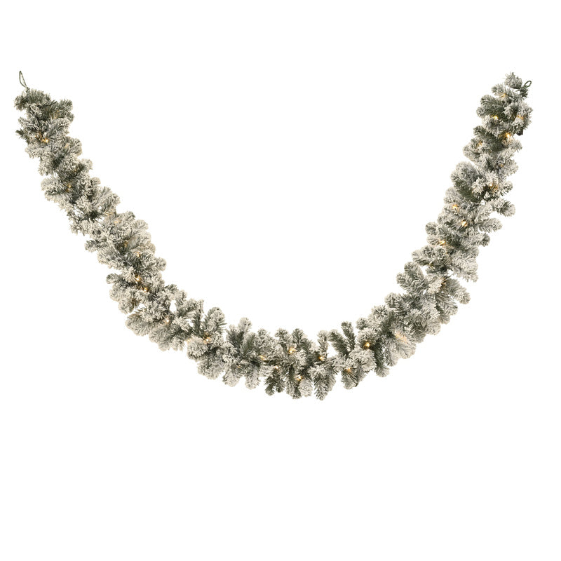 Imperial garland snowy LED BO indoor