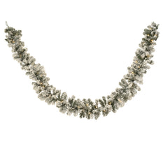 Imperial garland snowy LED BO indoor