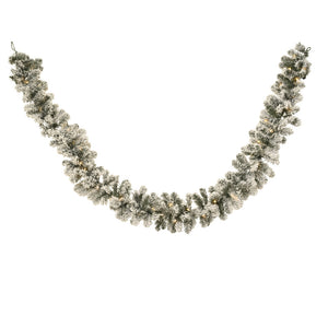 Imperial garland snowy LED BO indoor